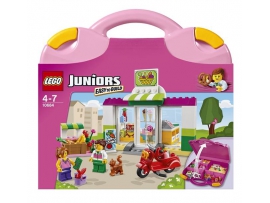 LEGO Juniors Parduotuvės rinkinys lagaminėlyje, 4-7 metų vaikams (10684)