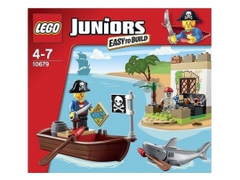 LEGO Juniors Piratų lobio paieška, 4-7 metų vaikams (10679)