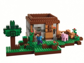 LEGO Minecraft Pirmoji naktis, vaikams nuo 8 m. (21115)