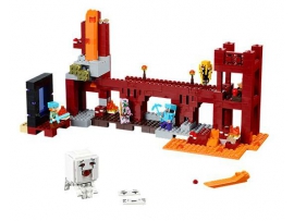 LEGO Minecraft „The Nether“ tvirtovė, vaikams nuo 8 m. (21122)