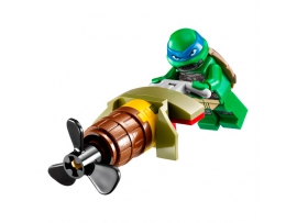 LEGO Ninja Turtles TM Povandeninis persekiojimo laivas, 7-14 metų vaikams (79121)