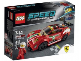 LEGO Speed Champions „458 Italia GT2“, 7-14 m. vaikams (75908)