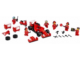 LEGO Speed Champions F14 T ir „Scuderia Ferrari“ sunkvežimis, 8-14 m. vaikams (75913)