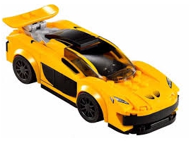 LEGO Speed Champions McLaren P1™, 7-14 m. vaikams (75909)