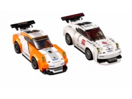 LEGO Speed Champions „Porsche 911 GT“ finišo linija, 7-14 m. vaikams (75912)