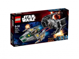 LEGO Star Wars TM Veiderio pažangusis TIE prieš A-Wing Starfigh, 9-14 m. vaikams (75150)