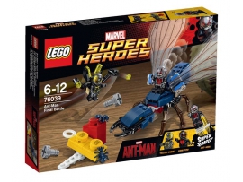 LEGO Super Heroes Marvel’s Ant-Man paskutinis mūšis, 6-12 m. vaikams (76039)