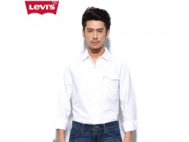 Levis® L/S ® ONE POCKET WORKSHIRT WHITE OXFORD marškiniai