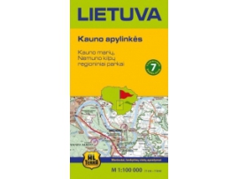 Lietuva. Kauno apylinkės. Turistinis žemėlapis Nr. 7