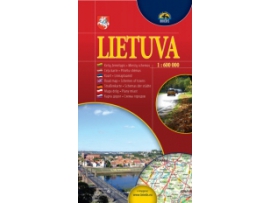 Lietuva. Kelių žemėlapis 1:600 000