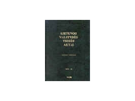 Lietuvos valstybės teisės aktai (1918 02 16 – 1940 06 15)