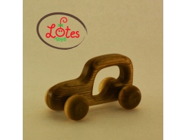 MEDINIS mažylio automobilis V, mažyliams nuo 6+ mėn., Lotes Toys (LBC25)