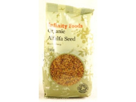 Mėlynžiedės liucernos (Alfalfa) sėklos, Infinity Foods,250g