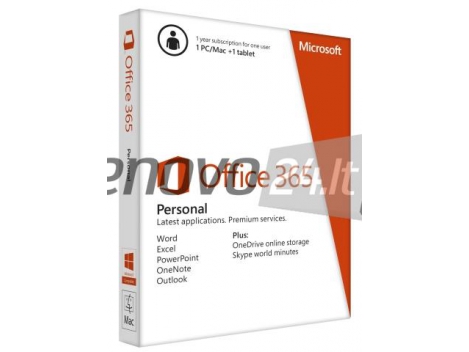 Microsoft Office 365 Personal programų paketas | Foxshop.lt