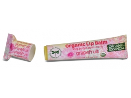 MINKŠTINANTIS lūpų balzamas su greipfrutų eteriniais aliejais Organic Essence, 6 g