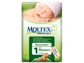 MOLTEX newborn  vienkartinės sauskelnės 2-4 kg, 28 vnt