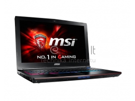 MSI GE62 6QF Apache Pro nešiojamas kompiuteris