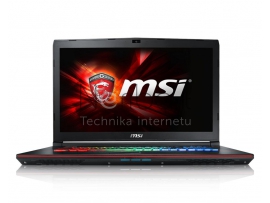 MSI GE62 6QF Apache Pro nešiojamas kompiuteris