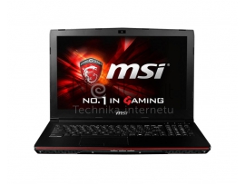 MSI GP62 2QE Leopard Pro nešiojamas kompiuteris