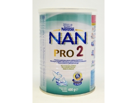 NAN 2 Pro (Active) L.B tolimesnio maitinimo pieno mišinys kūdikiams nuo 6 mėnesių, 400g