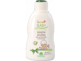 NATURA HOUSE Baby Cucciolo švelnus šampūnas vaikams su šilko ir kviečių gemalų proteinais, 200ml
