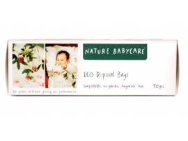NATURE  BABYCARE  ekologiški maišeliai sauskelnėms, 50vnt.
