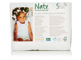 NATURE BABYCARE ekologiškos sauskelnės -kelnaitės, 5 Junior (12-18 kg), 20vnt.