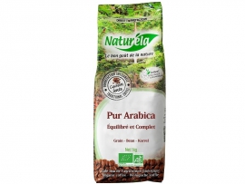 NATURELA natūralios ekologiškos kavos pupelės, 1000g