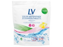 NEALERGIZUOJANČIOS skalbimo kapsulės baltiems ir spalvotiems audiniams LV, 16 vnt.