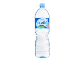 NEGAZUOTAS natūralus mineralinis vanduo Akvilė, 1,5L
