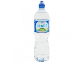 NEGAZUOTAS natūralus mineralinis vanduo SPORT Akvilė, 1L