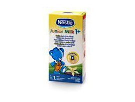 NESTLE vanilės skonio pienas vaikams nuo 1 m., neto masė 350g