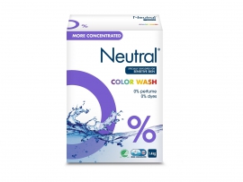NEUTRAL Color Wash skalbimo milteliai spalvotiems audinimas, 1.4kg