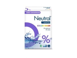 NEUTRAL Color Wash skalbimo milteliai spalvotiems audinimas, 1.4kg