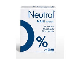 NEUTRAL Main Wash skalbimo milteliai baltiems audinimas, 2kg