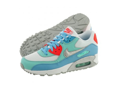 Nike Air Max 90 Mesh (GS) 724855-100 (NI587-b) bateliai | Foxshop.lt