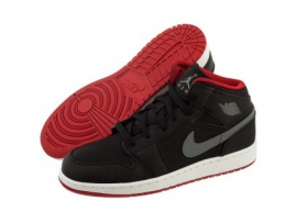 Nike Air Jordan 1 Mid BG 554725-034 (NI591-a) bateliai