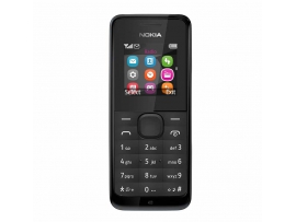 Nokia 105 juodas telefonas