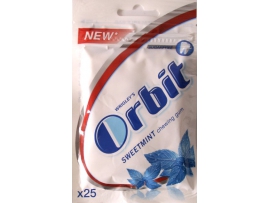ORBIT Bag Sweetmint kramtomoji guma, 35 g