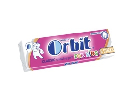 ORBIT Kids Classic kramtomoji guma, 13 g