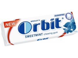 ORBIT Sweetmint kramtomoji guma, 14g