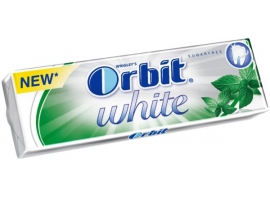 ORBIT White Spearmint kramtomoji guma, 14 g