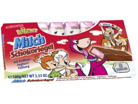 Pieniniai šokoladukai su jogurto-braškių skonio įdaru MAITRE TRUFFOUT,100g