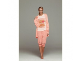 Piżama Flash 32035 -20X róż/brzoskwinia pižama