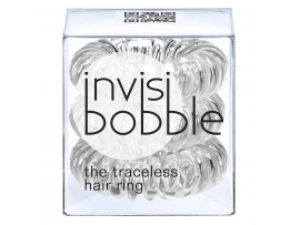 Invisibobble plaukų gumytės Crystal Clear 3 vnt