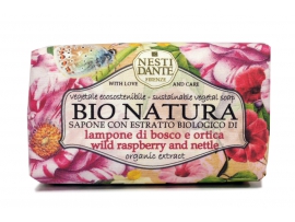 Prabangus itališkas muilas su AVIETĖMIS IR DILGĖLĖMIS, Nesti Dante, Bio Natura Organic, 250 g
