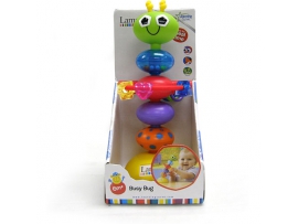 PRILIPINAMAS žaislas Užsiėmęs vabaliukas, mažyliams nuo 6 mėn., LAMAZE (LC27224)