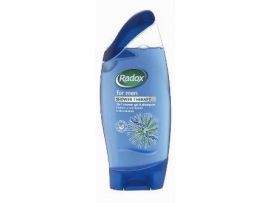 RADOX MEN 2 in 1 Shower Therapy dušo želė plaukams ir kūnui vyrams, 250 ml