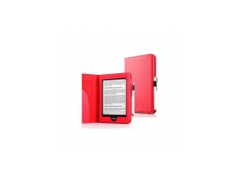 Raudonas Kindle Paperwhite dėklas su automatine užmigimo/prabudimo funcija (Kidle Paperwhite 3G 6