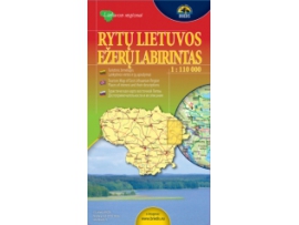 Rytų Lietuvos ežerų labirintas 1:110 000